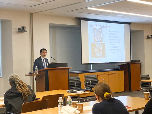 Dr. Ning Lin discusses surgical approaches to treating adults with traumatic brain injury