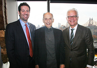Dr Michael Kaplitt, Dr. Paul Greengard, and Dr. Philip Stieg, 2015