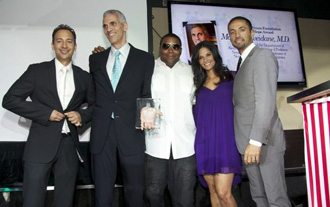 Dr. Souweidane honored at the 2012 Cristian Rivera Foundation Gala