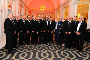 Champions of Heart and Stroke honorees pose at the New York City Heart Ball 