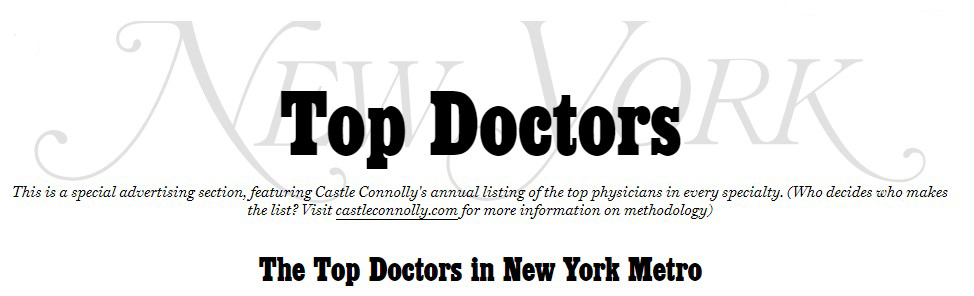 Top Doctors in NY 2022