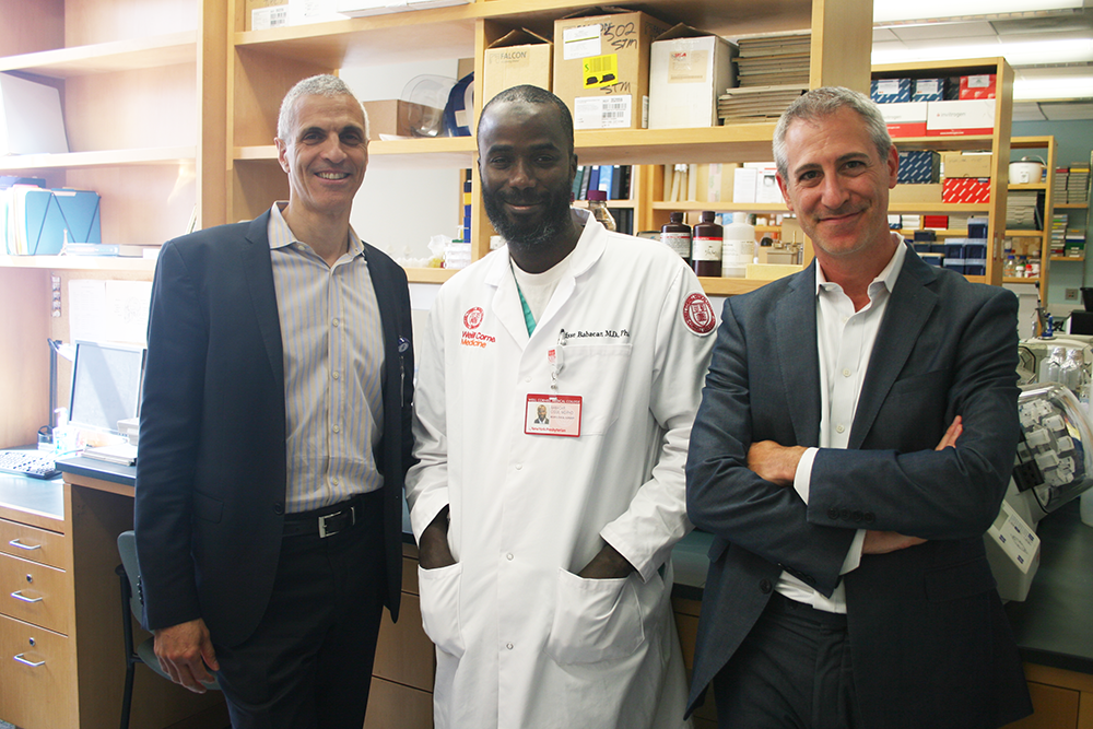 Dr. Mark Souweidane, Dr. Babacar Cisse, and Dr. Jeffrey Greenfield, Weill Cornell Medicine Neurofibr