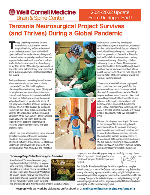Tanzania Update 2021-2022