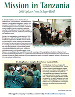 Mission in Tanzania 2016 update