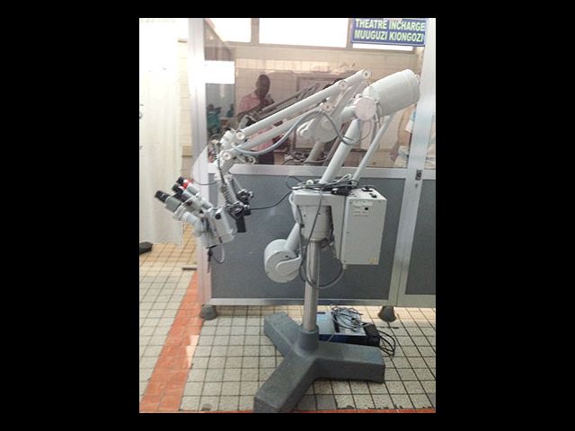 Donated intra-operative microscope is ready for use in Tanzania