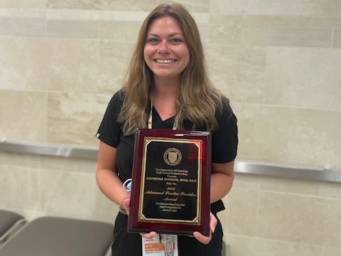 Katie Chrunyk Named Neurology PA of the Year 2022
