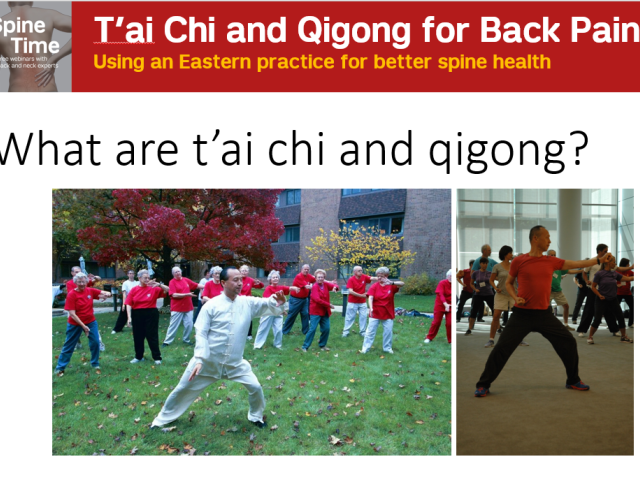Master Yang Yang was a popular guest on the Weill Cornell Medicine webinar series Spine Time
