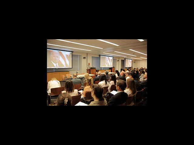Dr. Stieg hosted the NYC Regional Cancer Moonshot Summit in conjunction with Vice President Joe Biden's national meeting