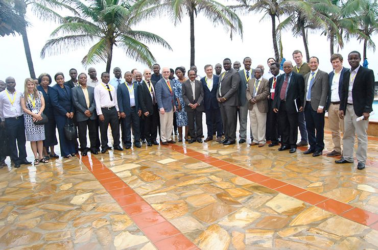 2015 group photo in Tanzania