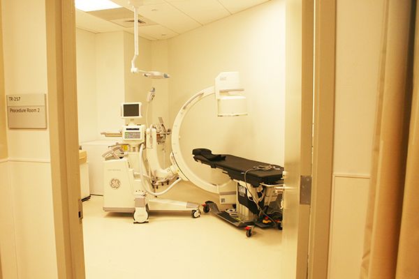 Procedure room: Weill Cornell Medicine Center for Comprehensive Spine Care