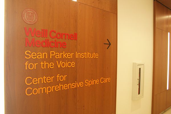 Vestibule: Weill Cornell Medicine Center for Comprehensive Spine Care