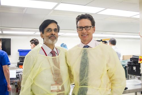 Dr. Vijay Anand and Dr. Schwartz