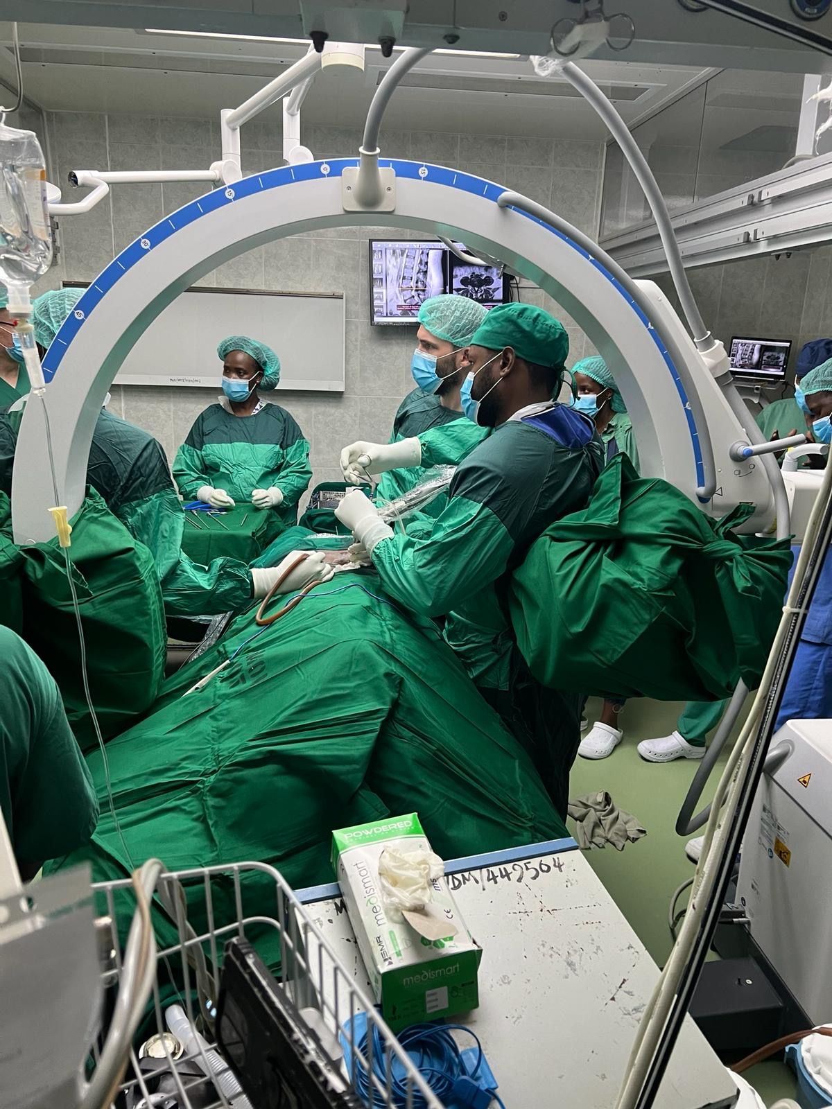 Endoscopic Spine Surgery in Tanzania 2024, Lynn McGrath