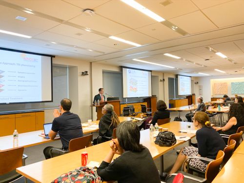 Dr. Joseph Giacino closes out the conference with a talk on multidisciplinary approach to neurosurgical patient care