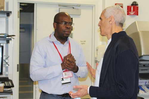 Dr. Thomas Imahiyerobo and Dr. Mark Souweidane