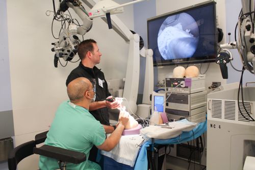 Endoscopic techniques the Surgical Innovations Lab