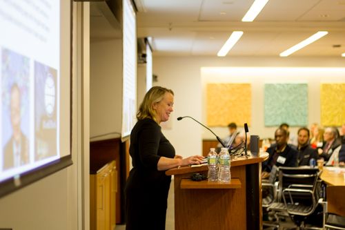 Dr. Gail Rosseau gives her talk, &quot;Global Neurosurgery: Accelerating Progress through Partnerships&quot;