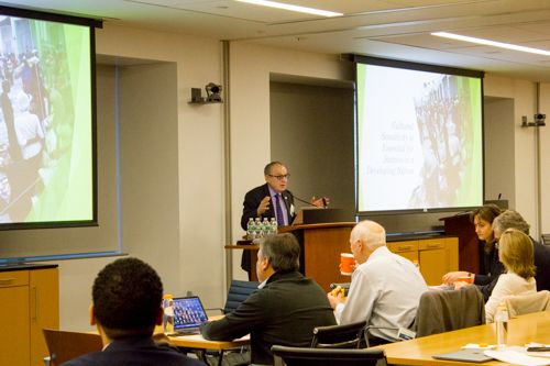 Dr. Barth A. Green gives a talk titled &quot;How To Build A Freestanding Hospital&quot;
