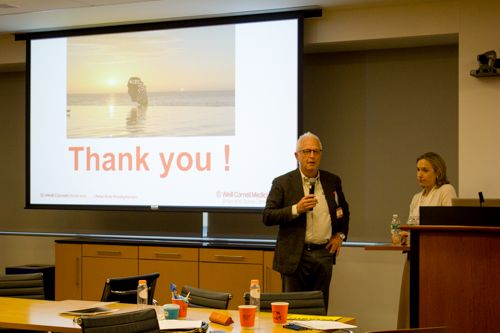 Dr. Philip E. Stieg fields questions about collaboration and next steps