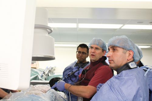 Dr. Murat Cosar learns new minimally invasive techniques