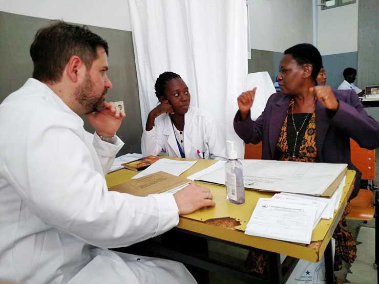 A patient interview, Tanzania