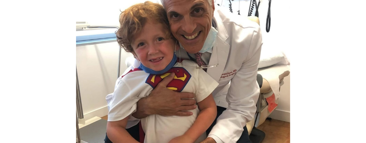 Dr. Souweidane and Brayden