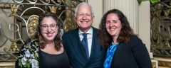 Dr. Stieg joined by neuropsychology faculty Dr. H. Allison Bender and Dr. Amanda Sacks-Zimmerman