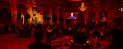 Dr. Stieg delivers his acceptance speech at the Maurice Greenberg Award Dinner