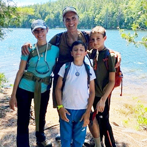 Dr. Caitlin Hoffman and family