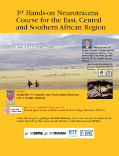 Tanzania Neurotrauma Agenda 2014
